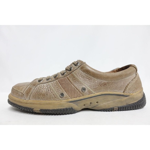 CLARKS Leather Brown 11M-US/10UK/45EU Men 6-Eye Casual Lace  display picture 3